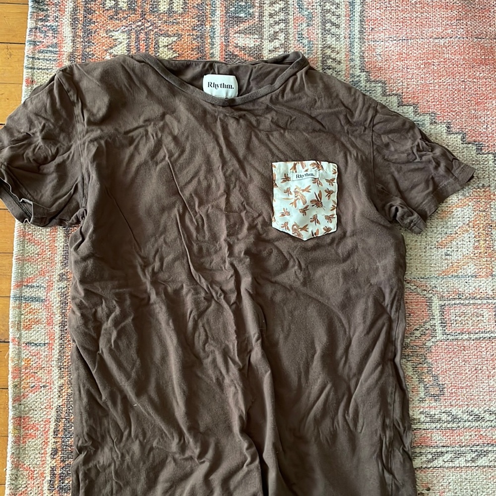 Rhythm surf pocket tee